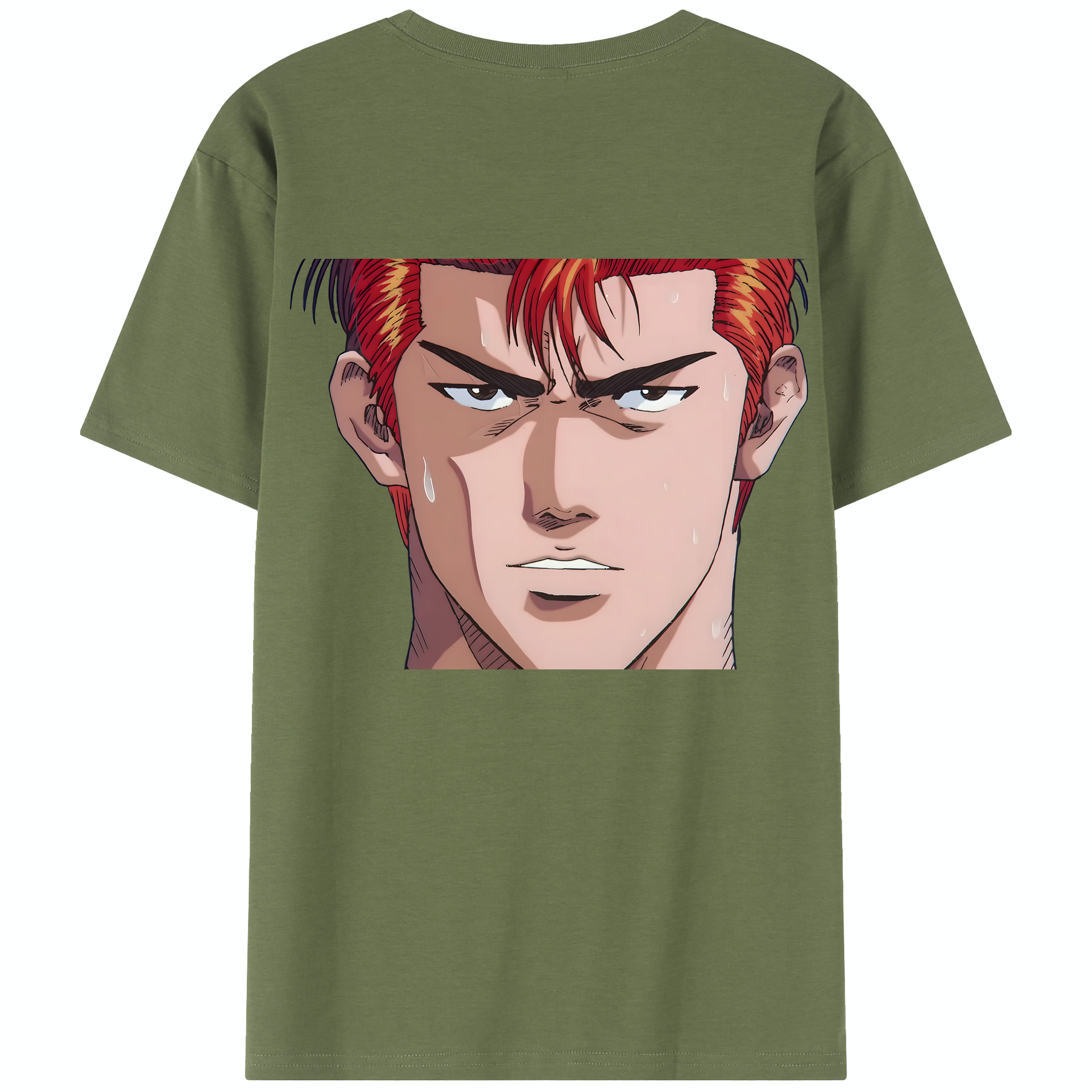 SLAM DUNK／スラムダンク 綿100％半袖Tシャツ（背面プリント）